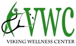 viking wellness center logo in green