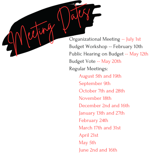 Meeting Dates