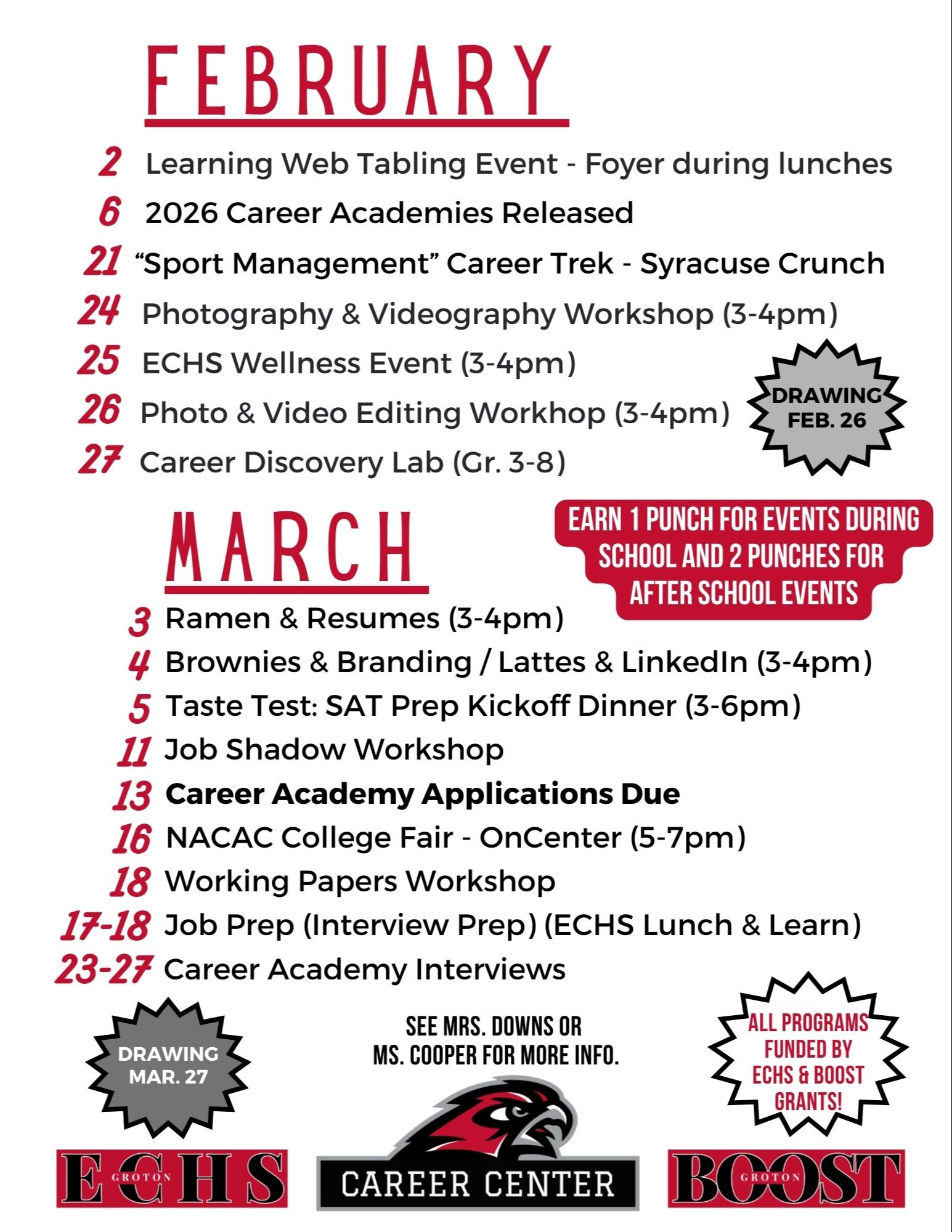 March events