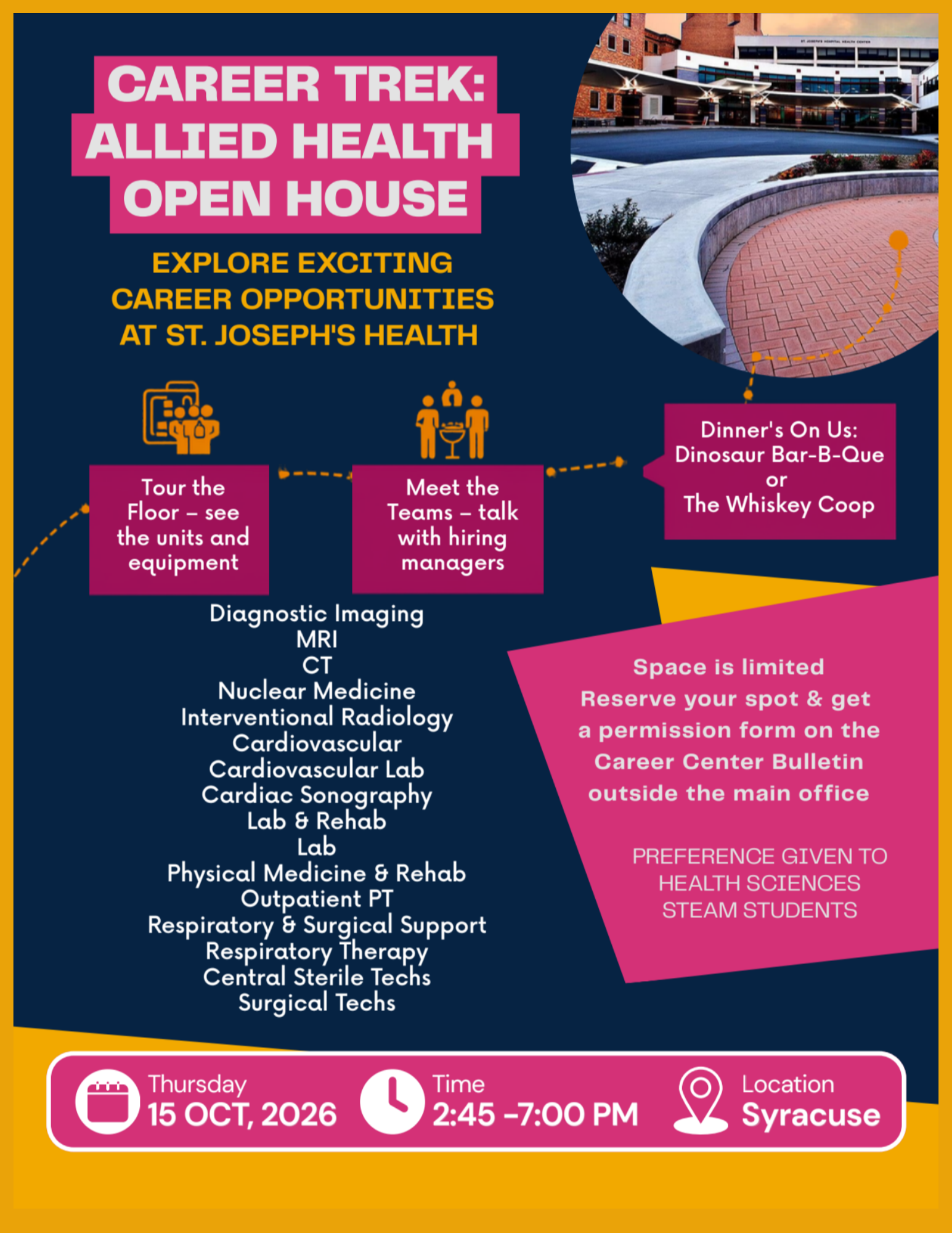 St. Joseph's Allied Health Open House