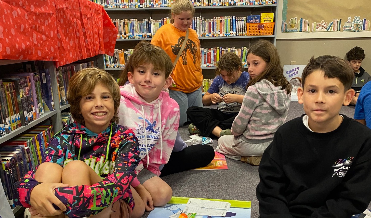 Kids in the library
