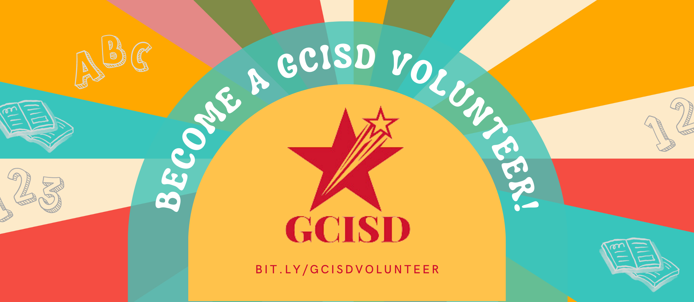 Become a GCISD Volunteer Banner