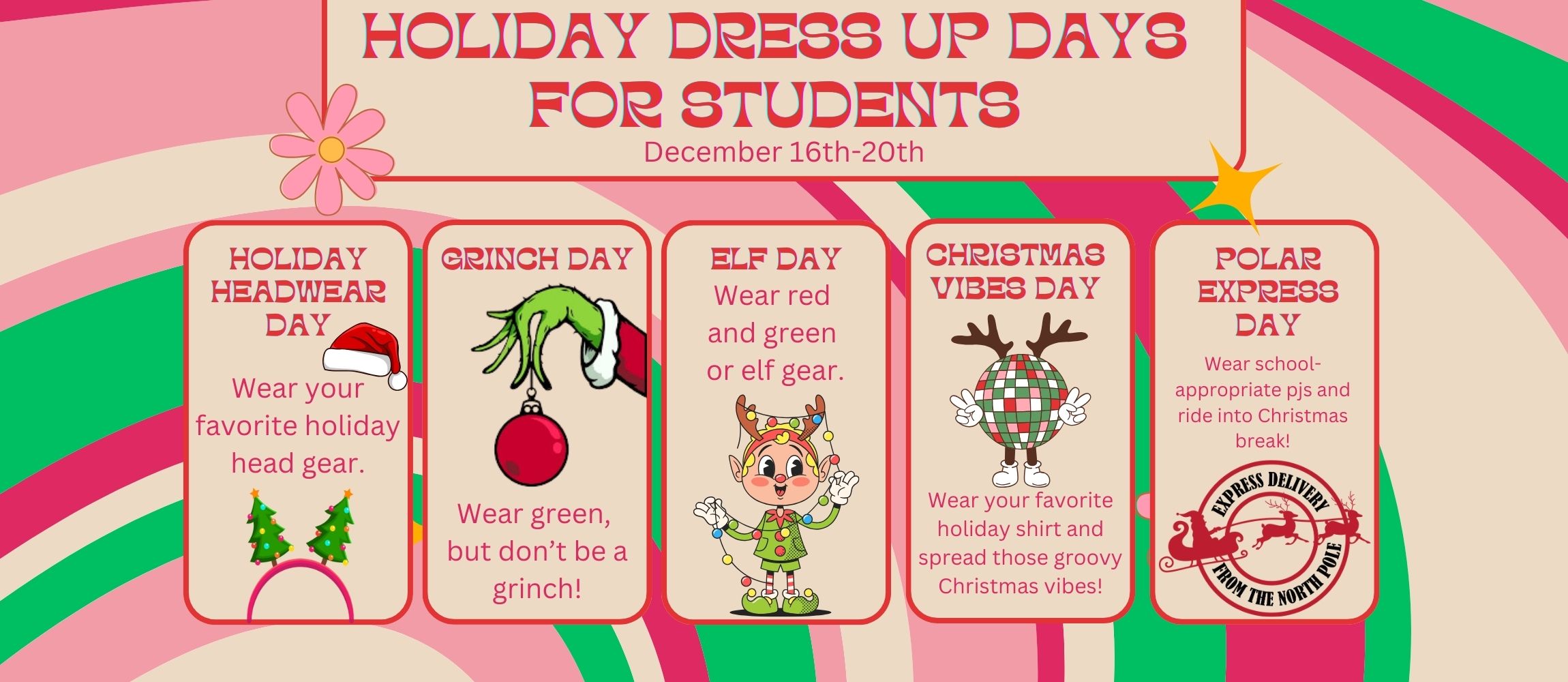 christmas dress up days