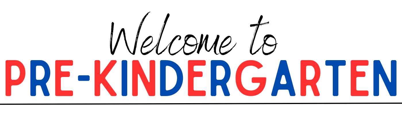 Welcome to Pre-Kindergarten at Heritage Elementary
