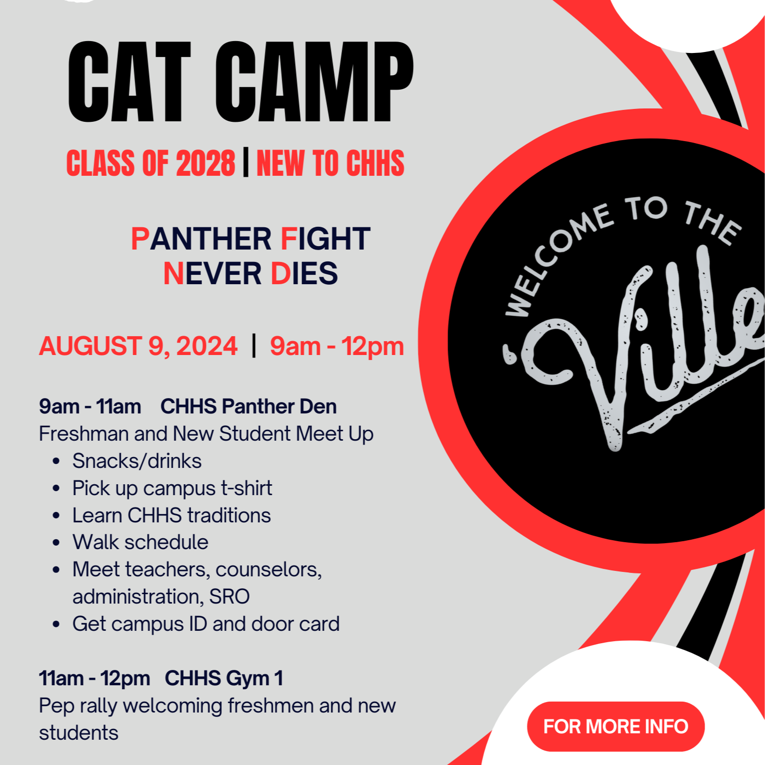 Cat Camp 2024 August 9 2024