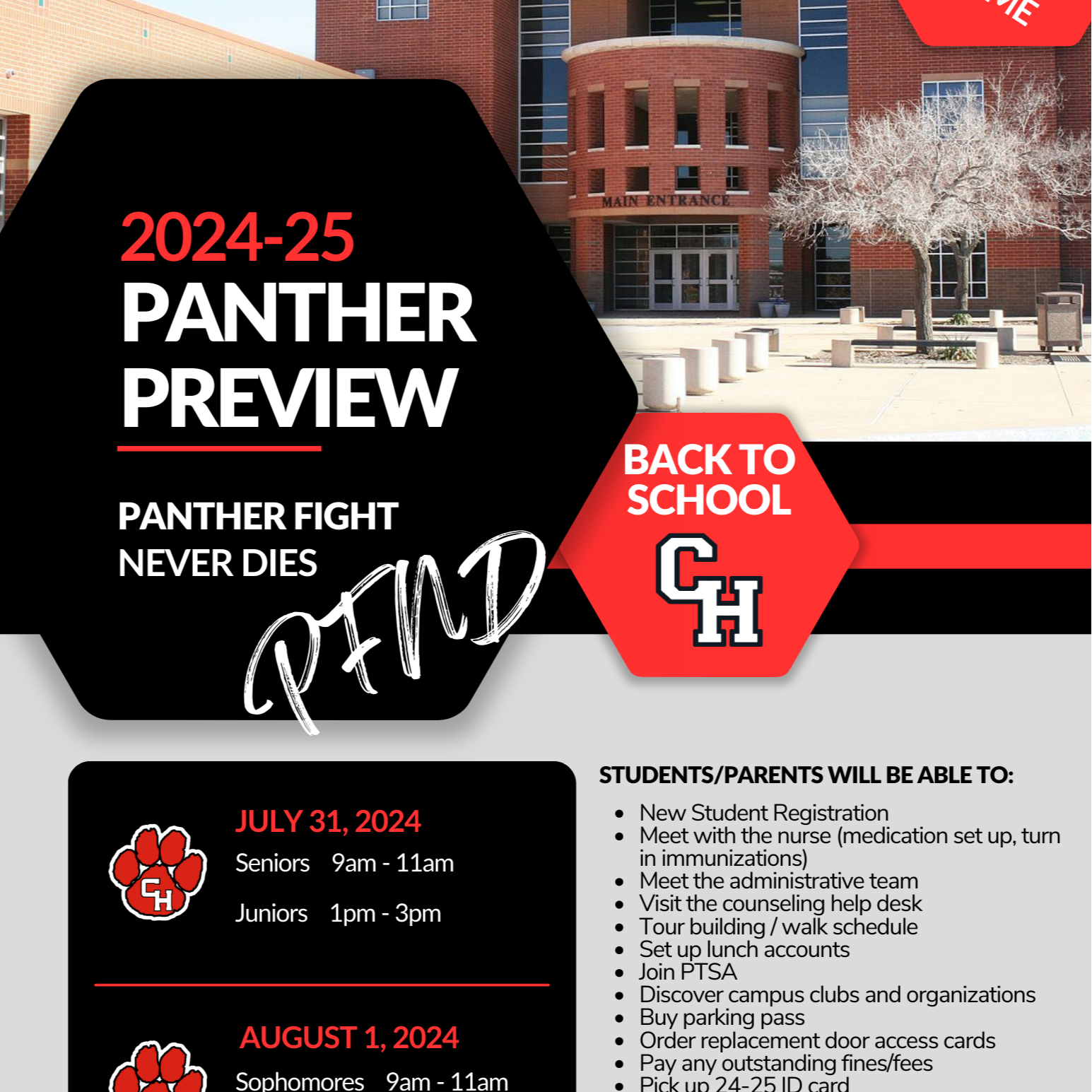 Panther Preview 2024-2025