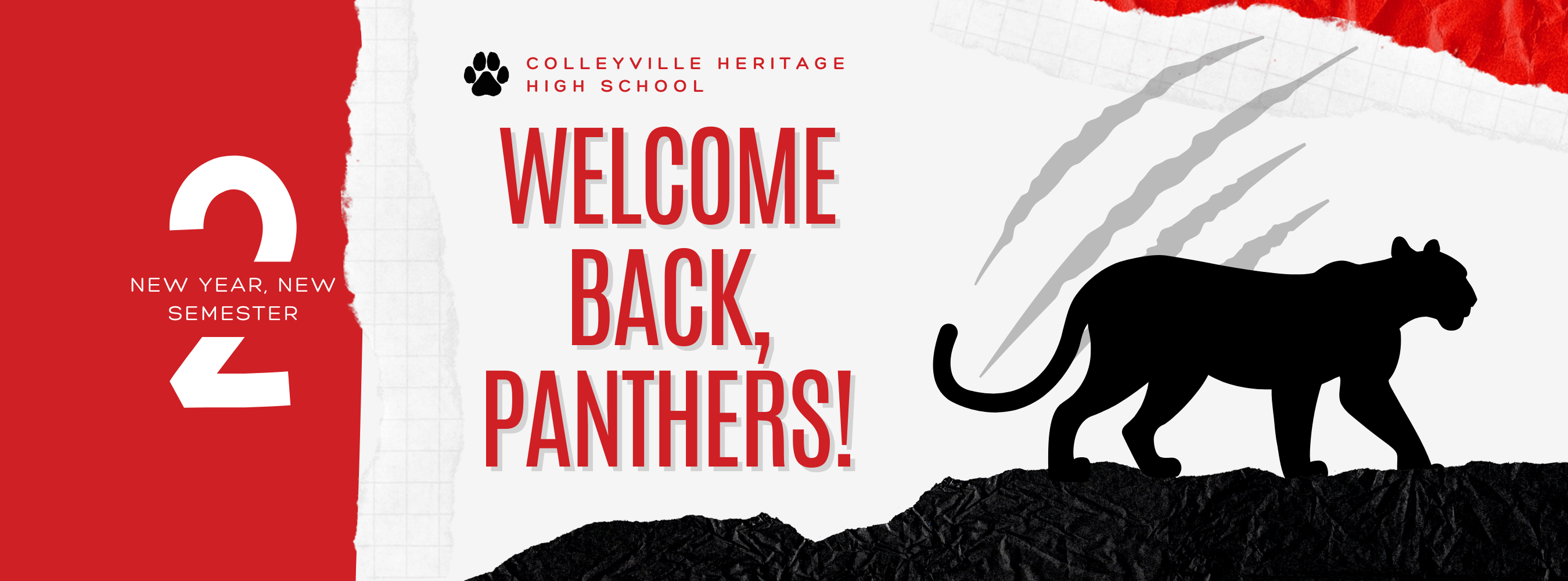 Welcome Back CHHS Panthers Semester 2