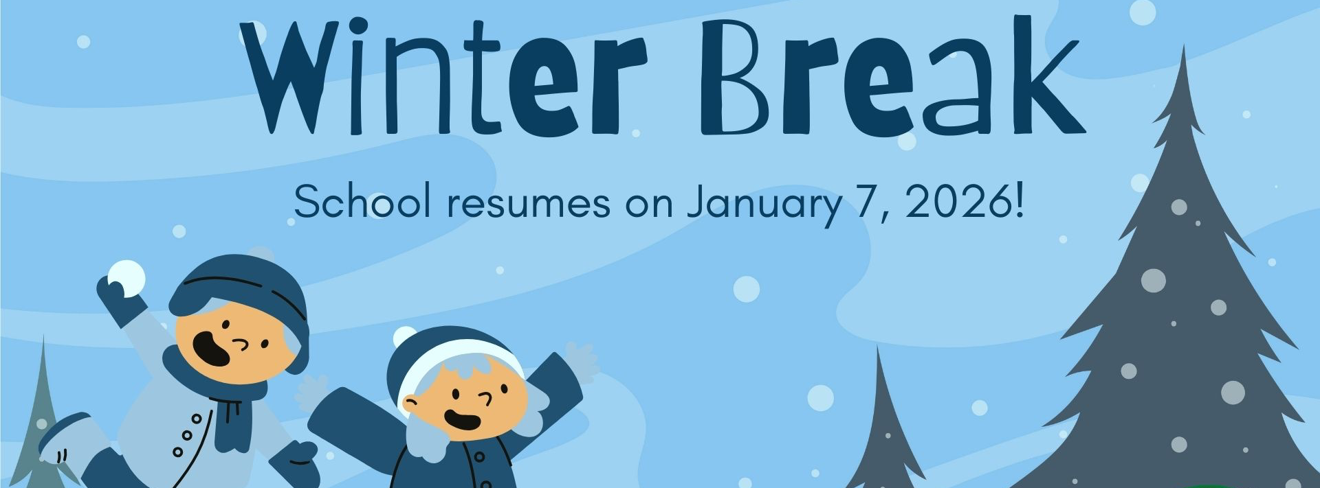 Students are preparing for winter break!