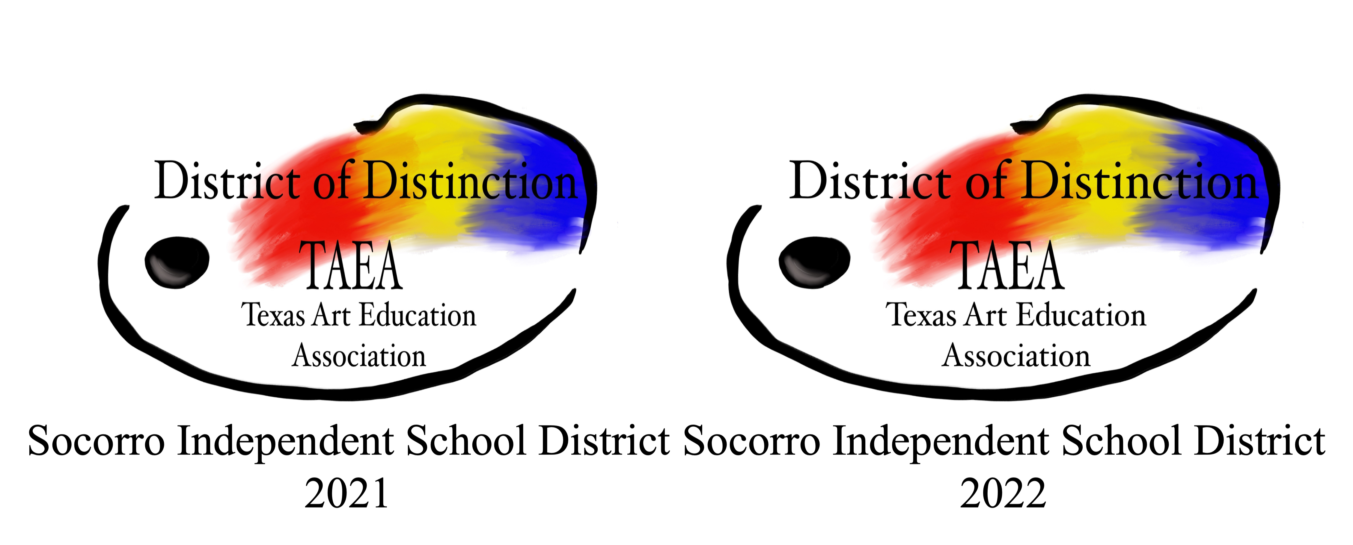 2022 District of Distinction Texas Art Education Association, Socorro Independent School District