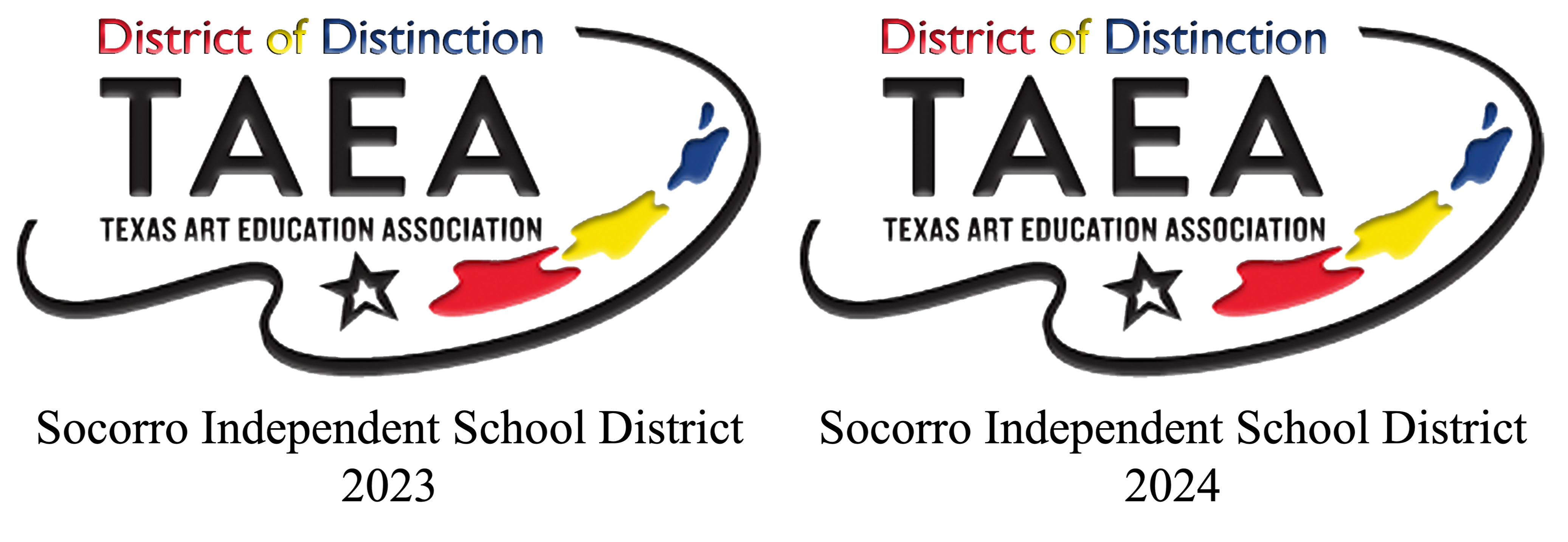 2022 District of Distinction Texas Art Education Association, Socorro Independent School District