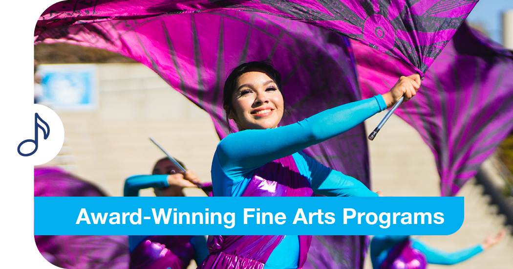 Award-winning Fine Arts Programs