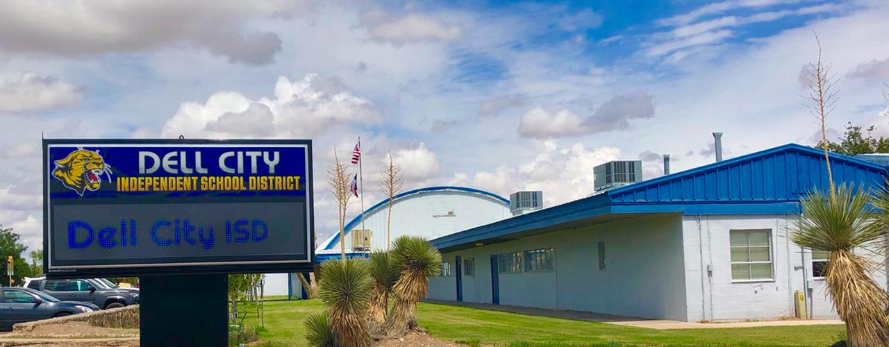 photo of the front of the school