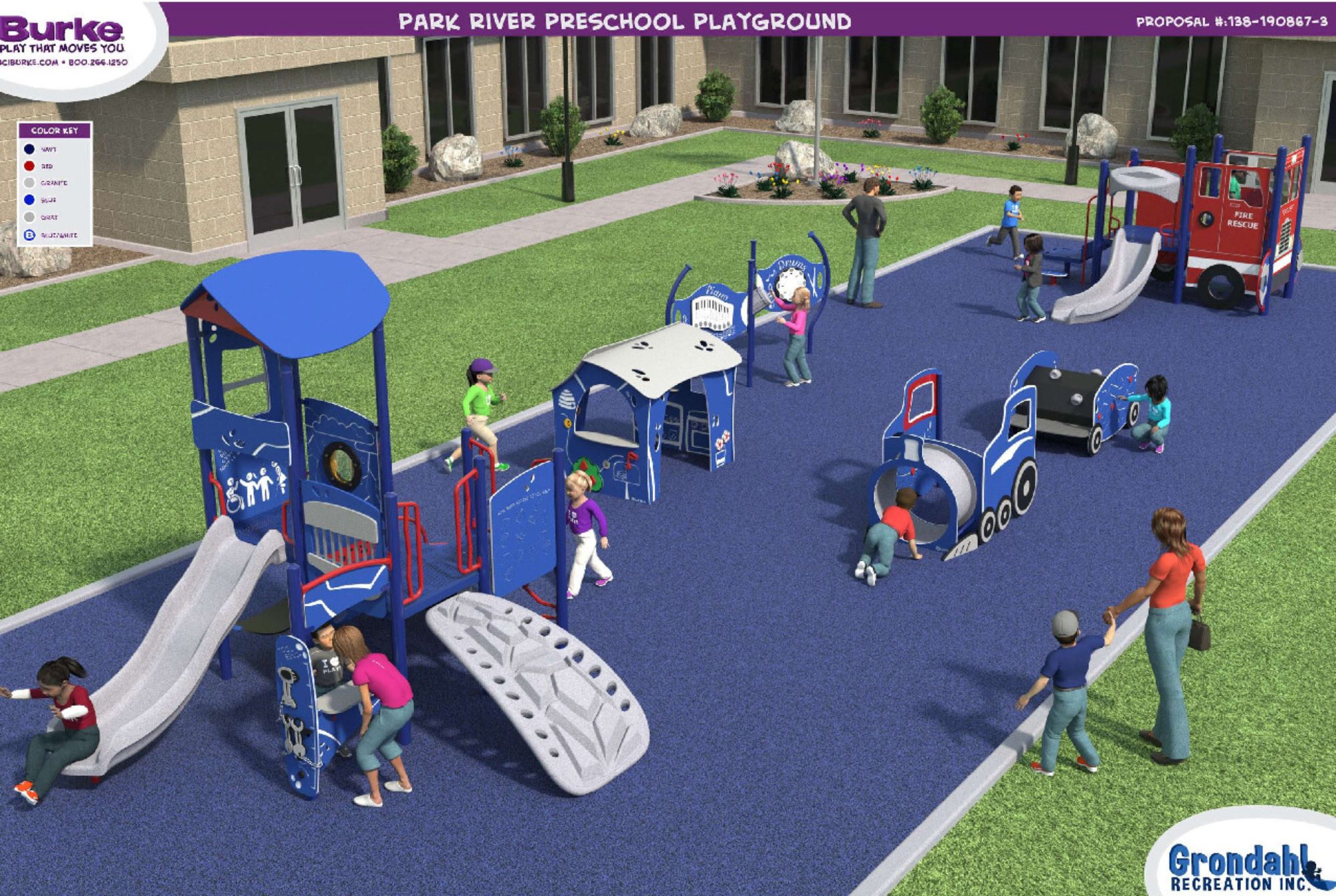 Park River Area Early Learning Center Playground