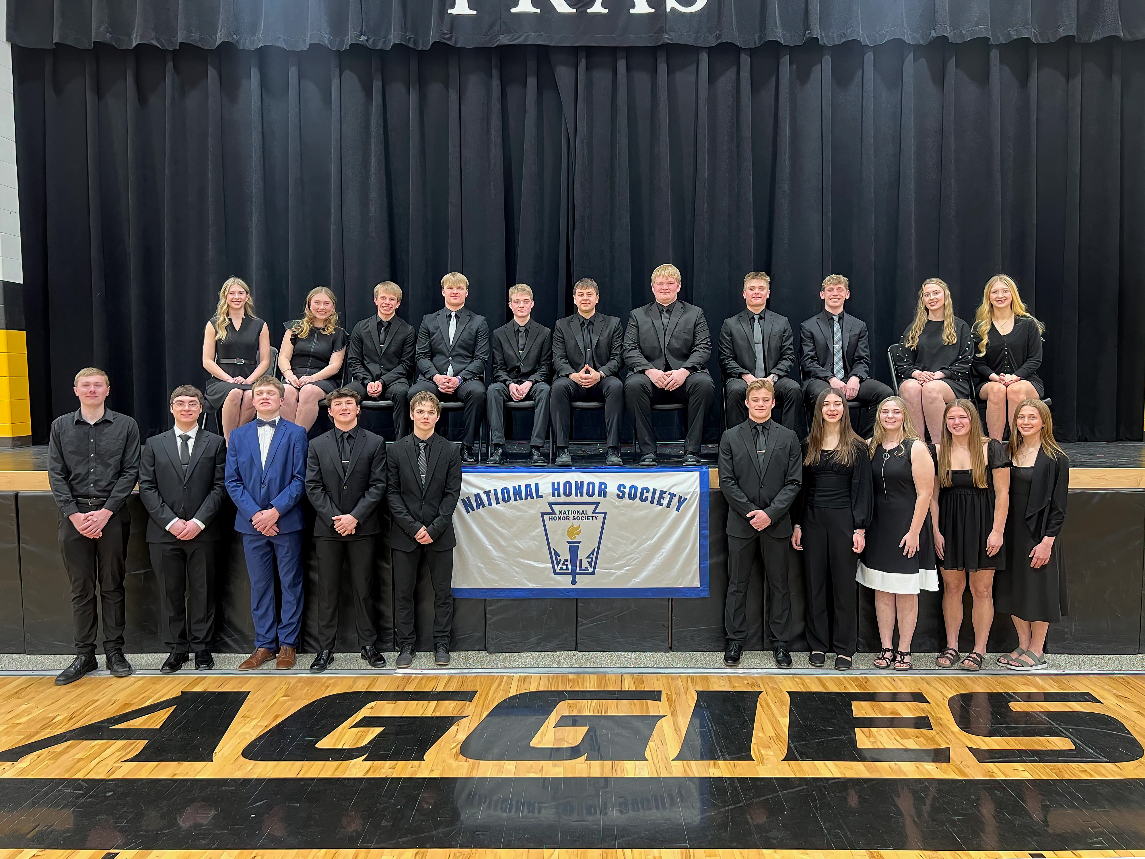 NHS induction ceremony