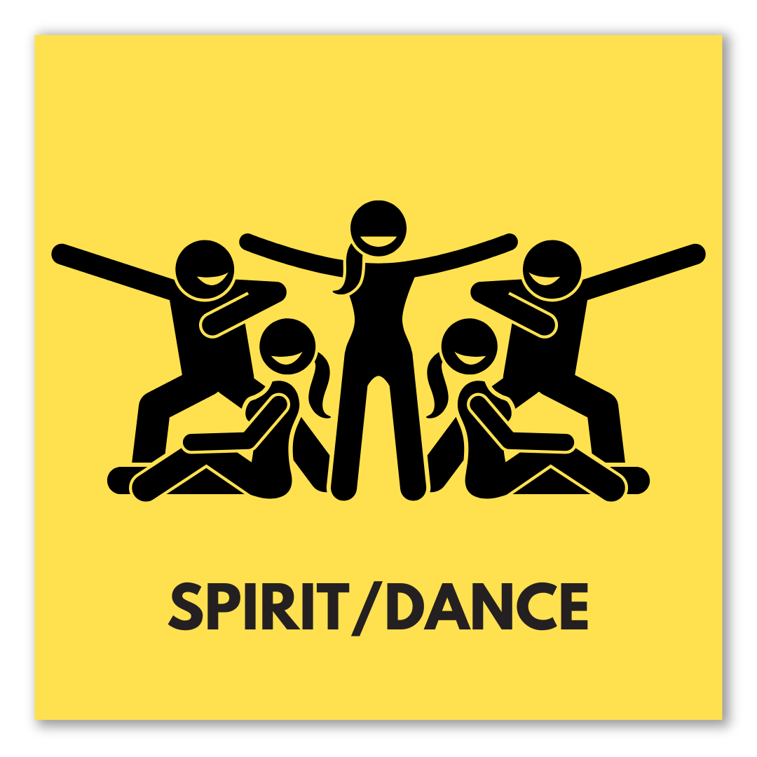 graphic that says spirit/dance