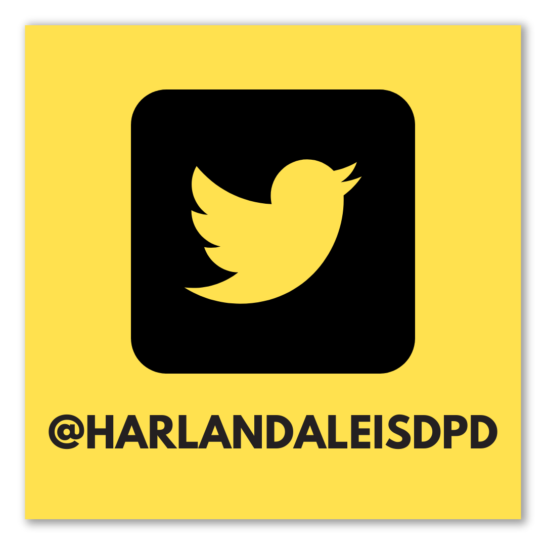 graphic that says @harlandaleisdpd
