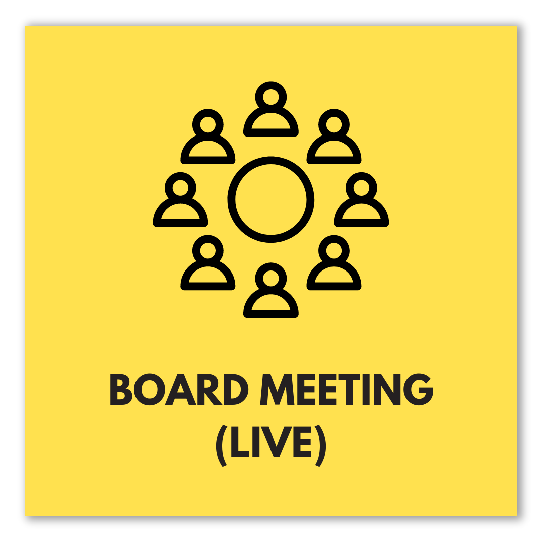 Board Meeting (Live)