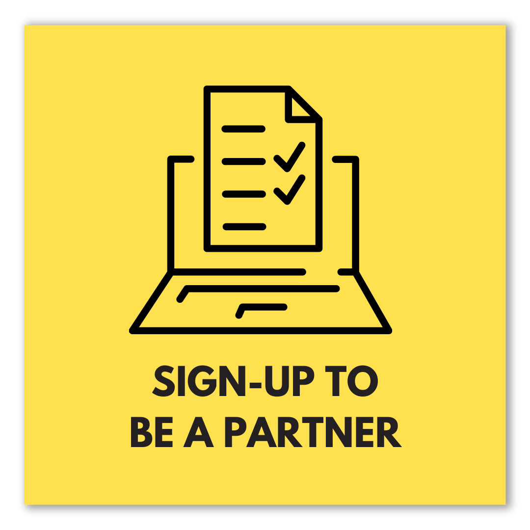 Sign-up to be a partner