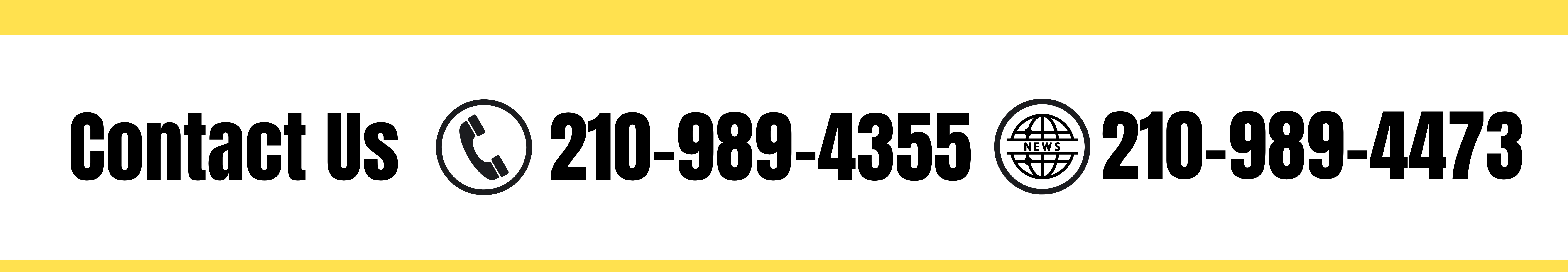 Contact Us Phone: 210-989-4355 News: 210-989-4473