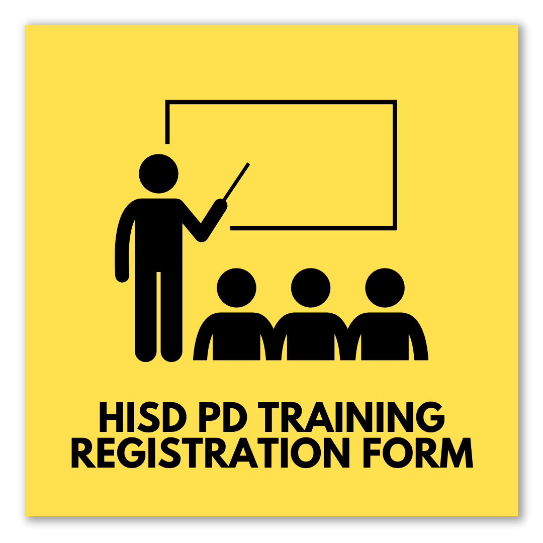 hisd pd training form