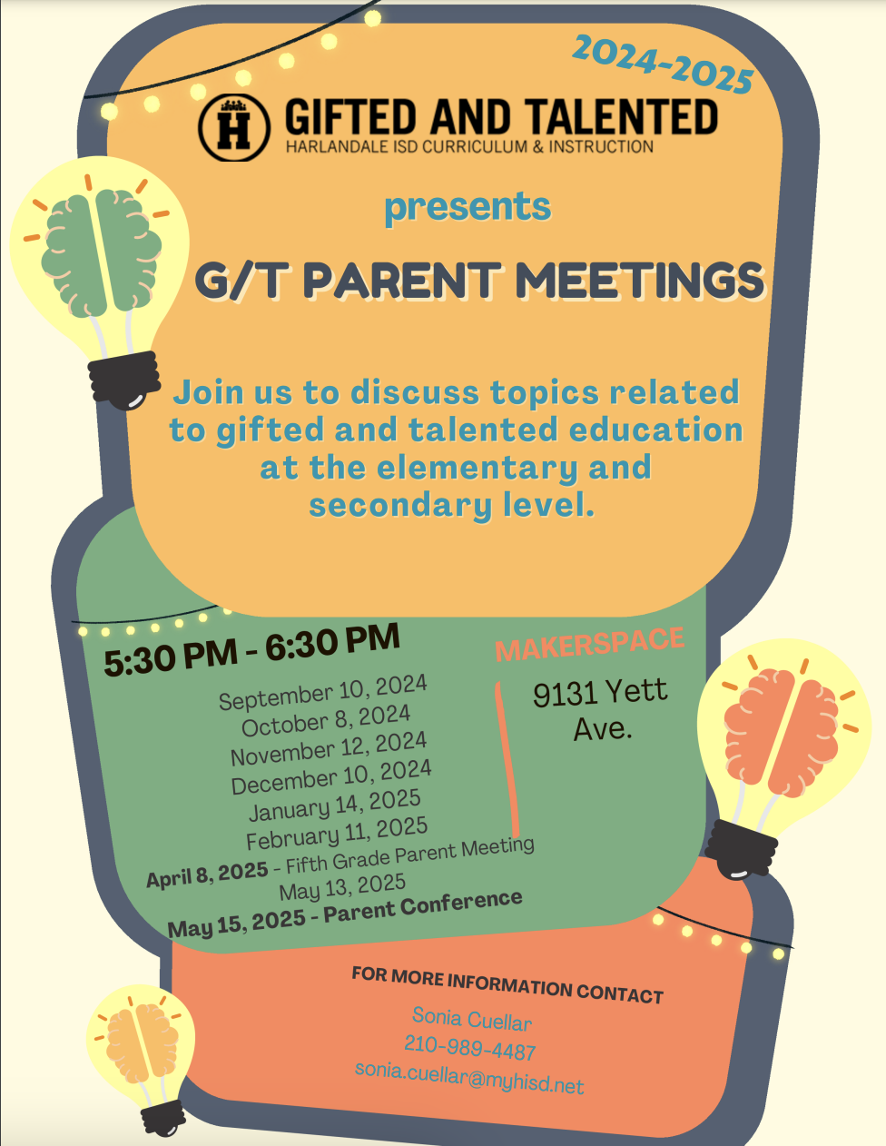 GT Parent Meeting