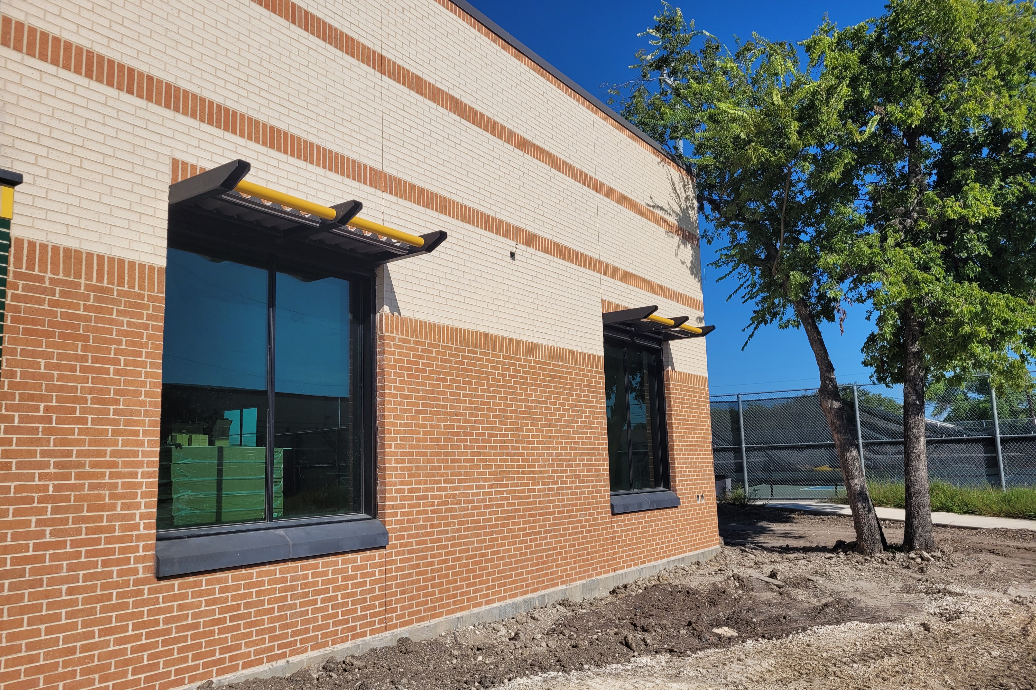 McCollum High School JROTC building side