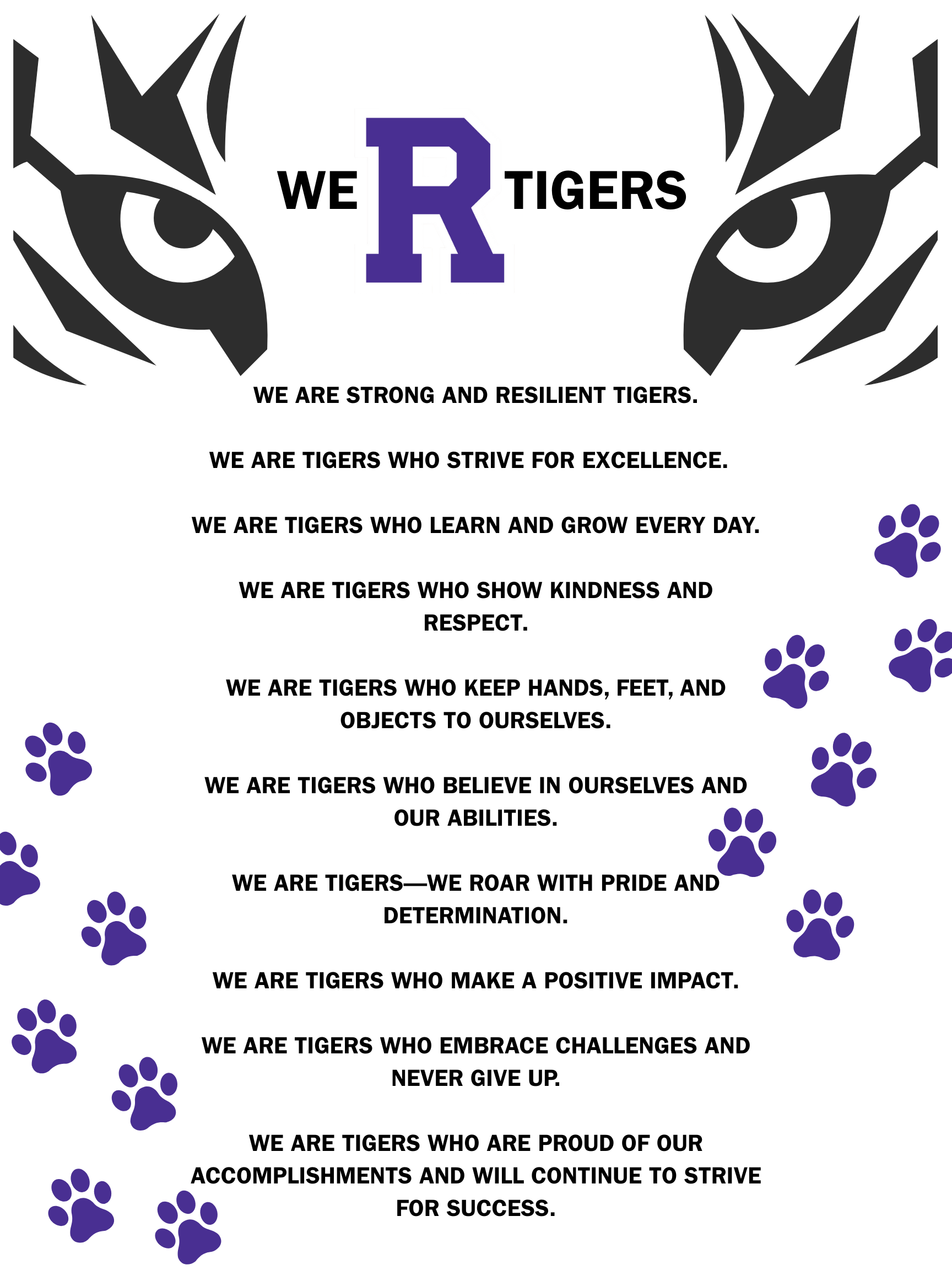 tiger pledge