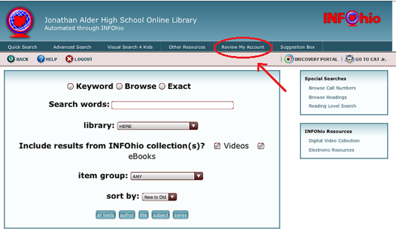 screenshot showing how to log in