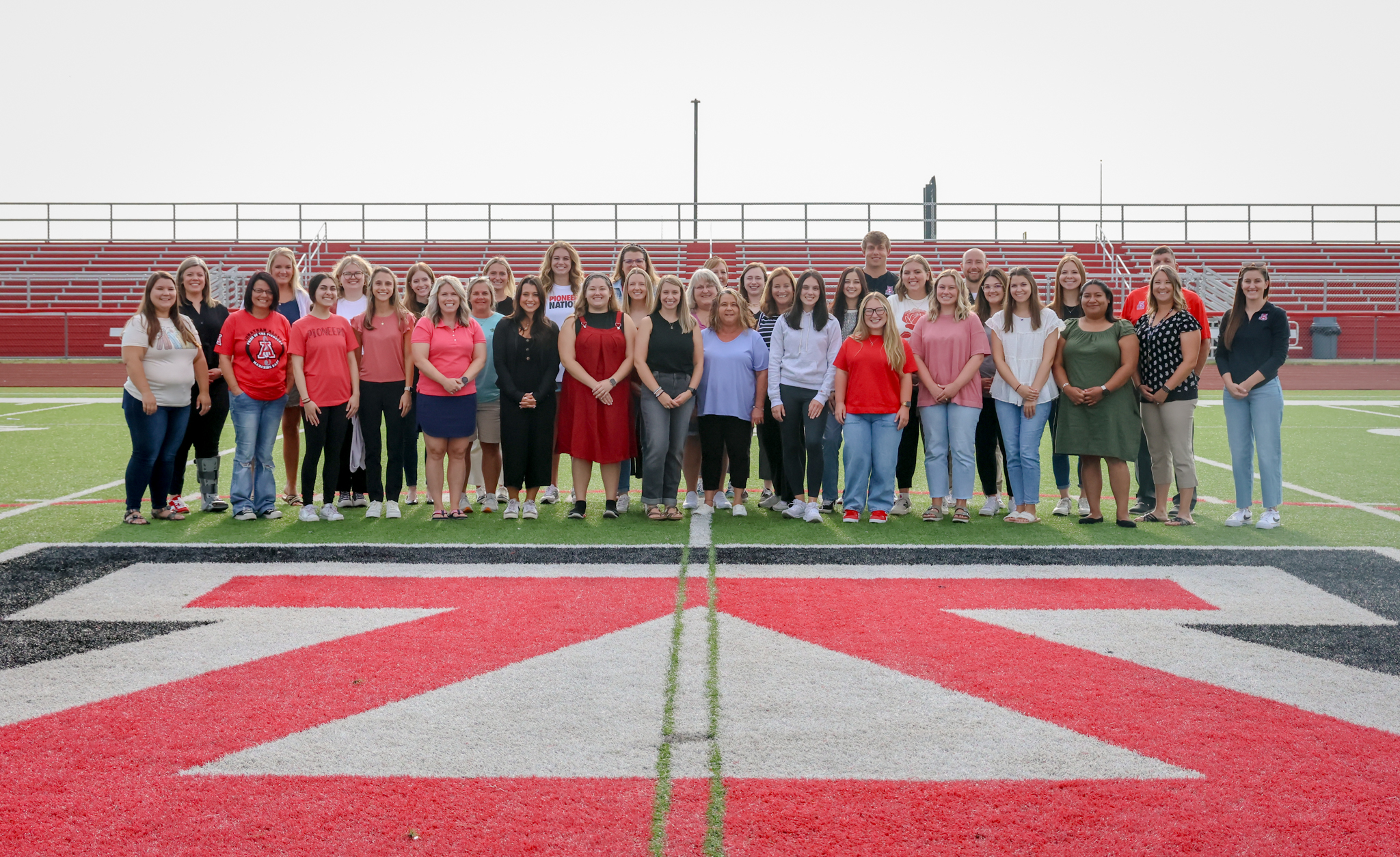 new staff at stadium