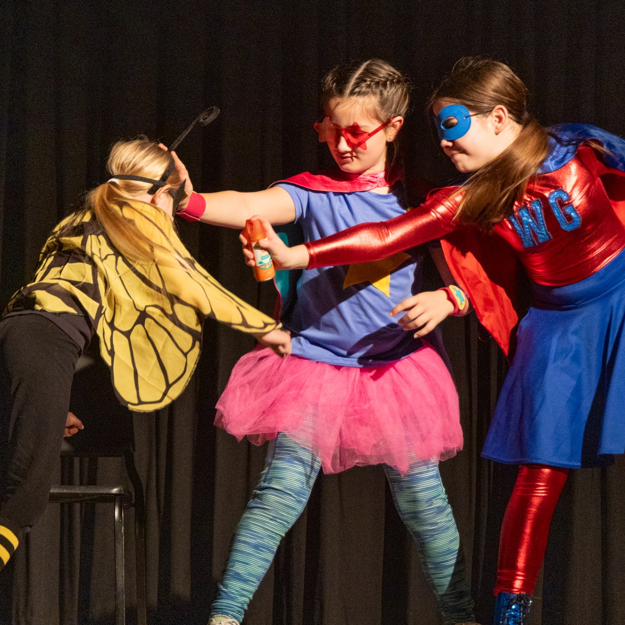 CMS Students during play