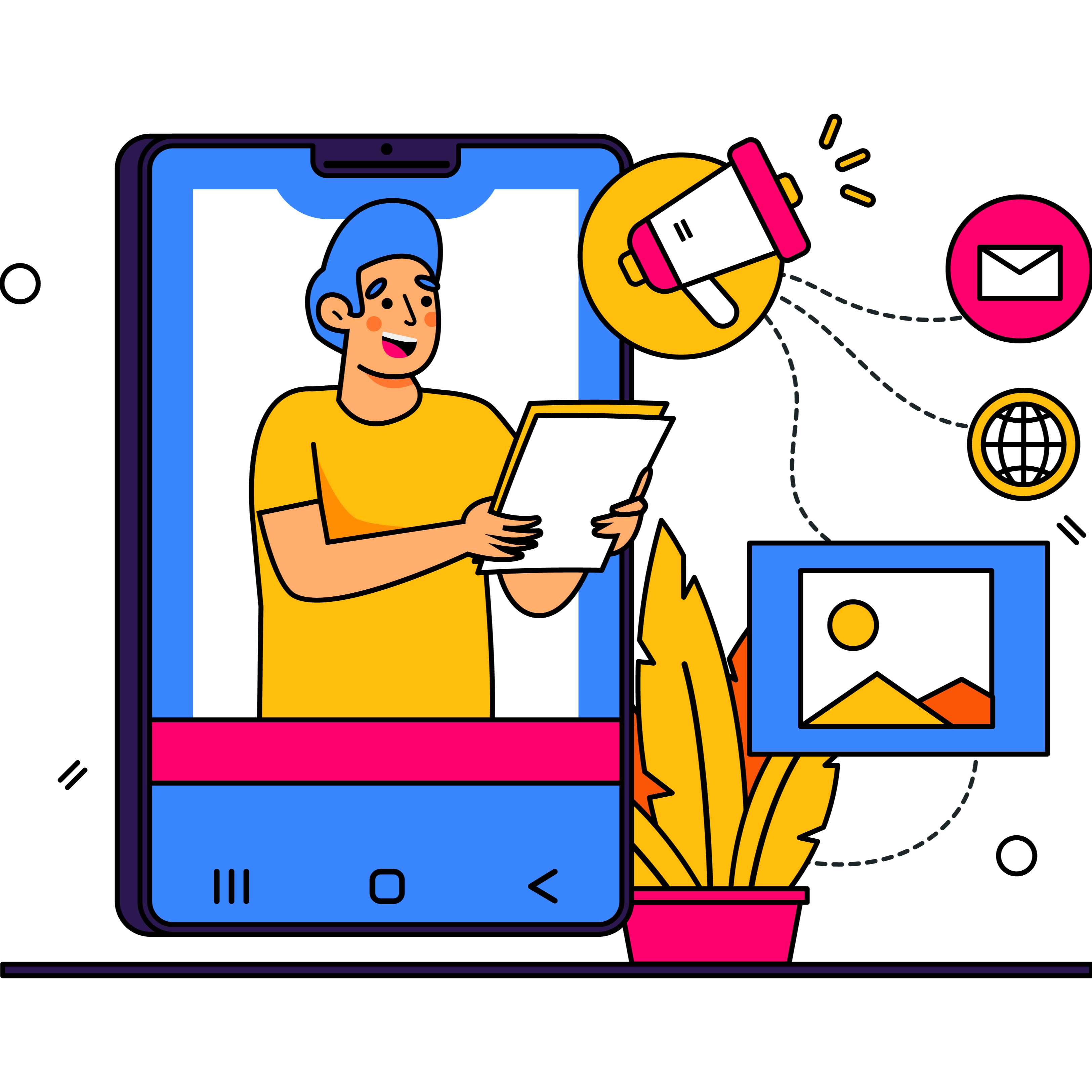 Digital Media Icon