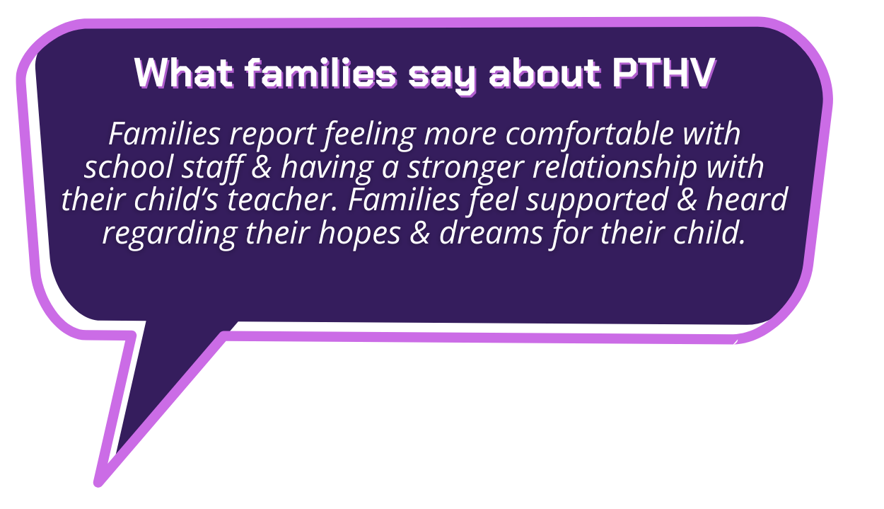 What families say about PTHV