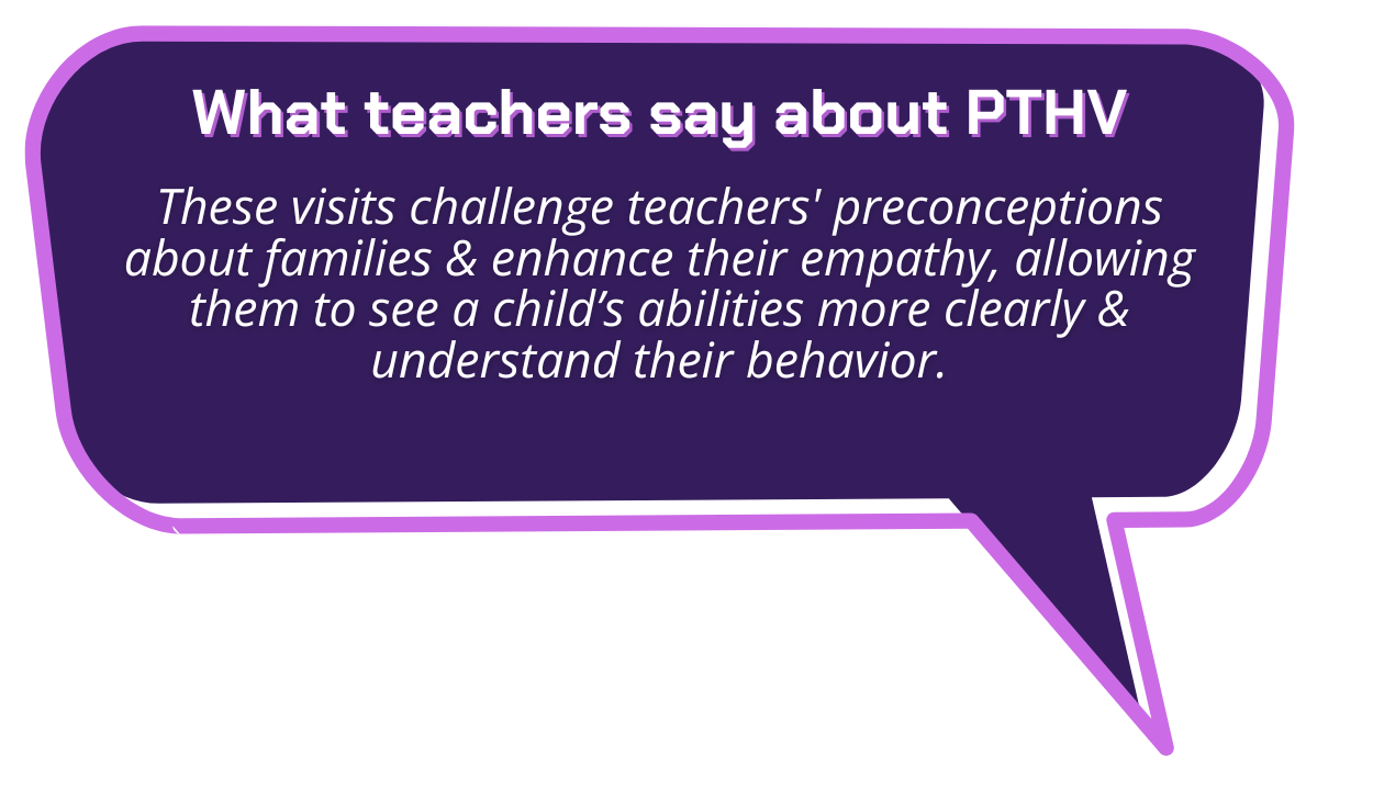 What teachers say about PTHV