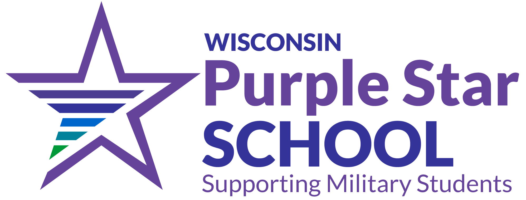 Purple Star School recognition logo