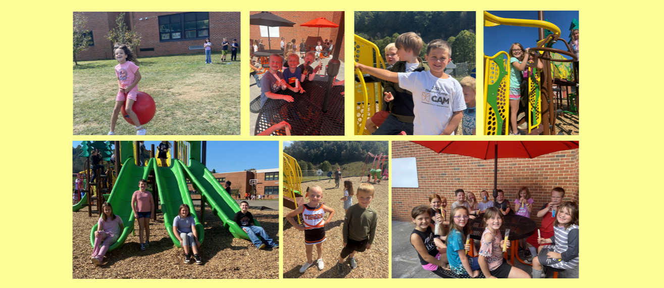 HES Students playing on the playground