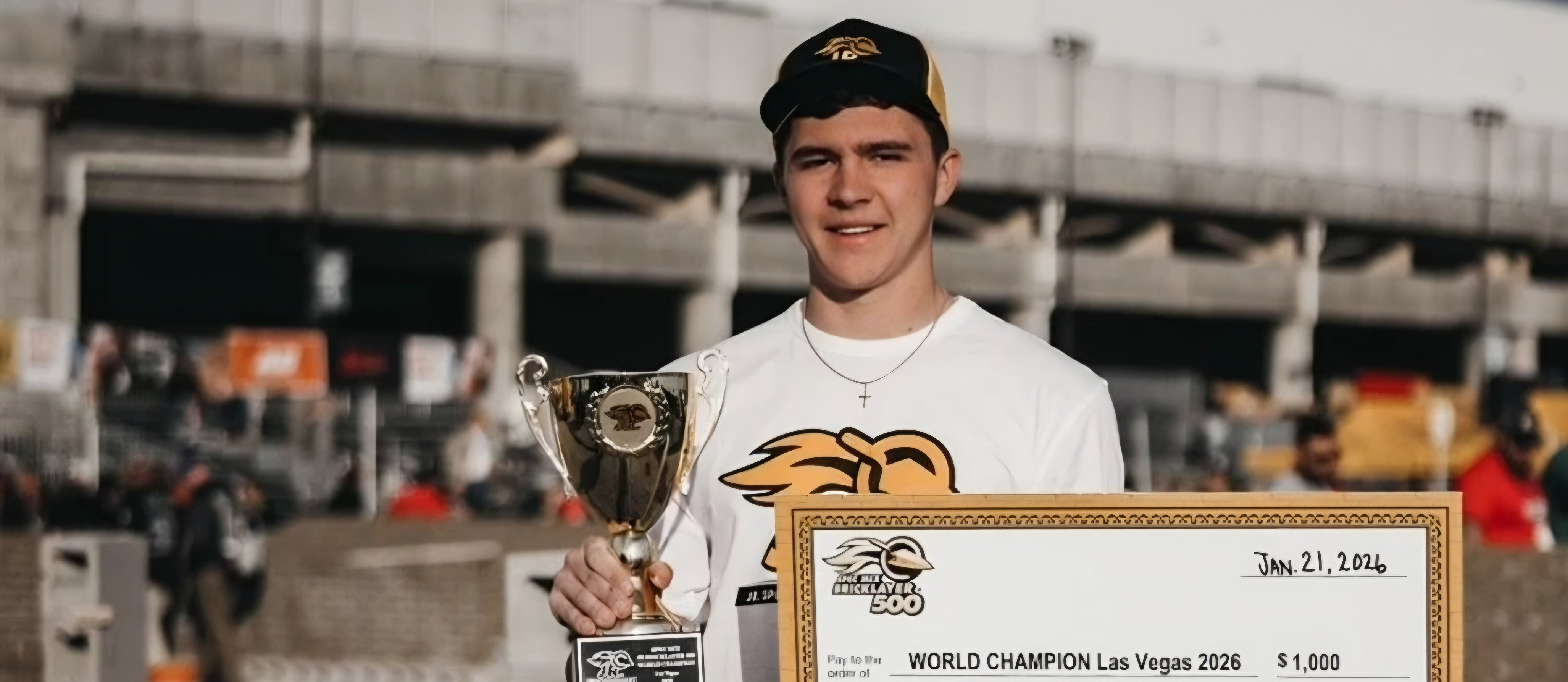 Student - Winner of Brick Layer Contest