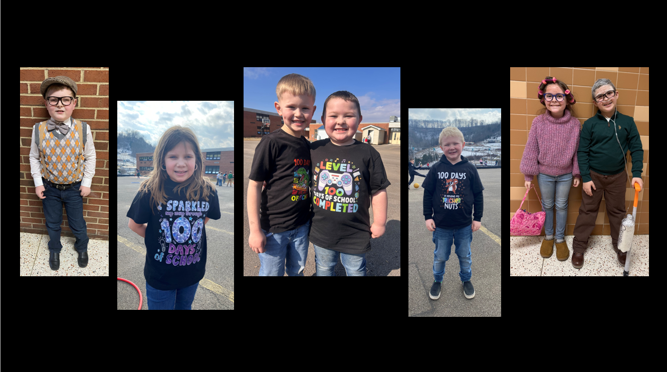 HES 100th Day of School  Student pictures