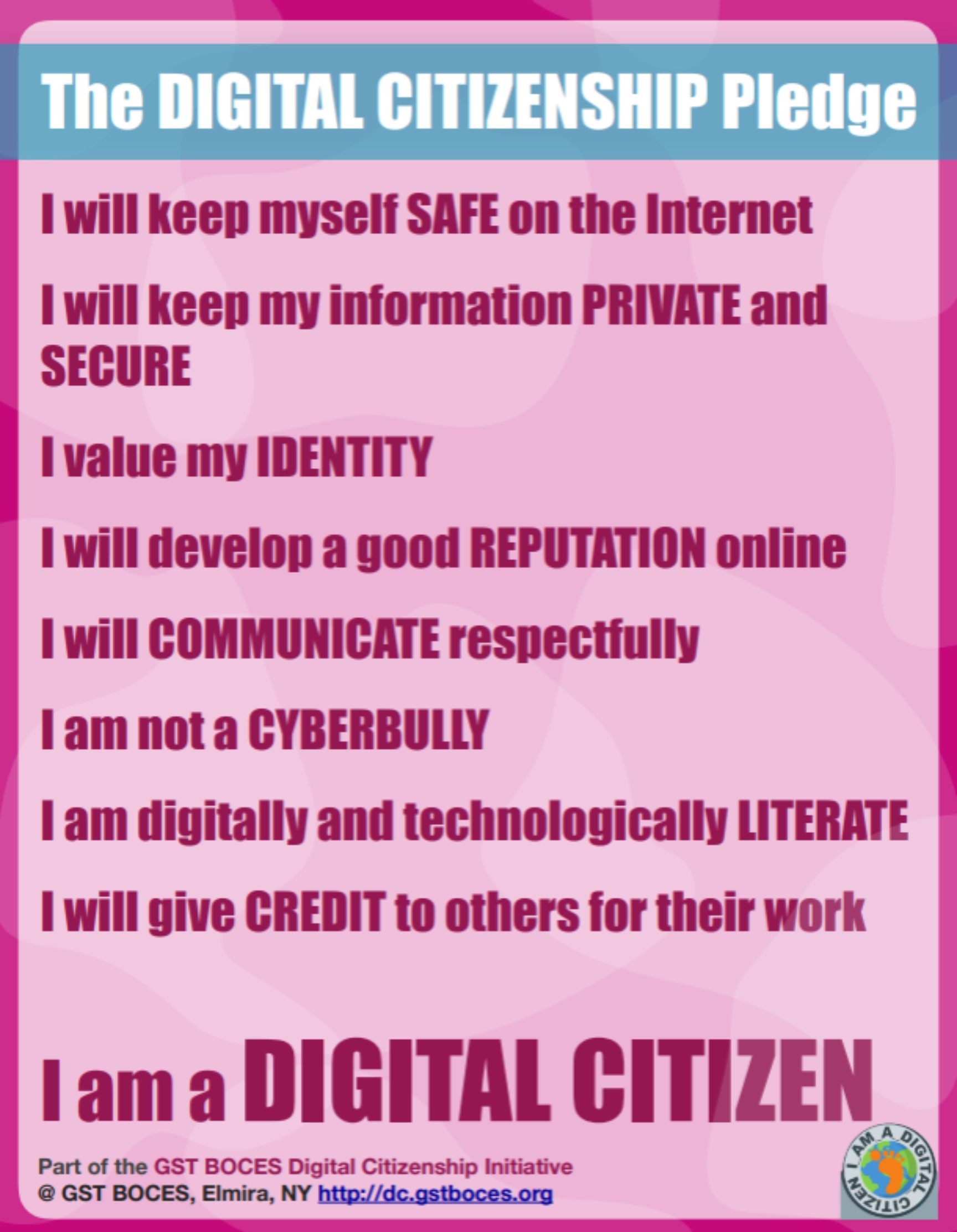 digital citizenship pledge