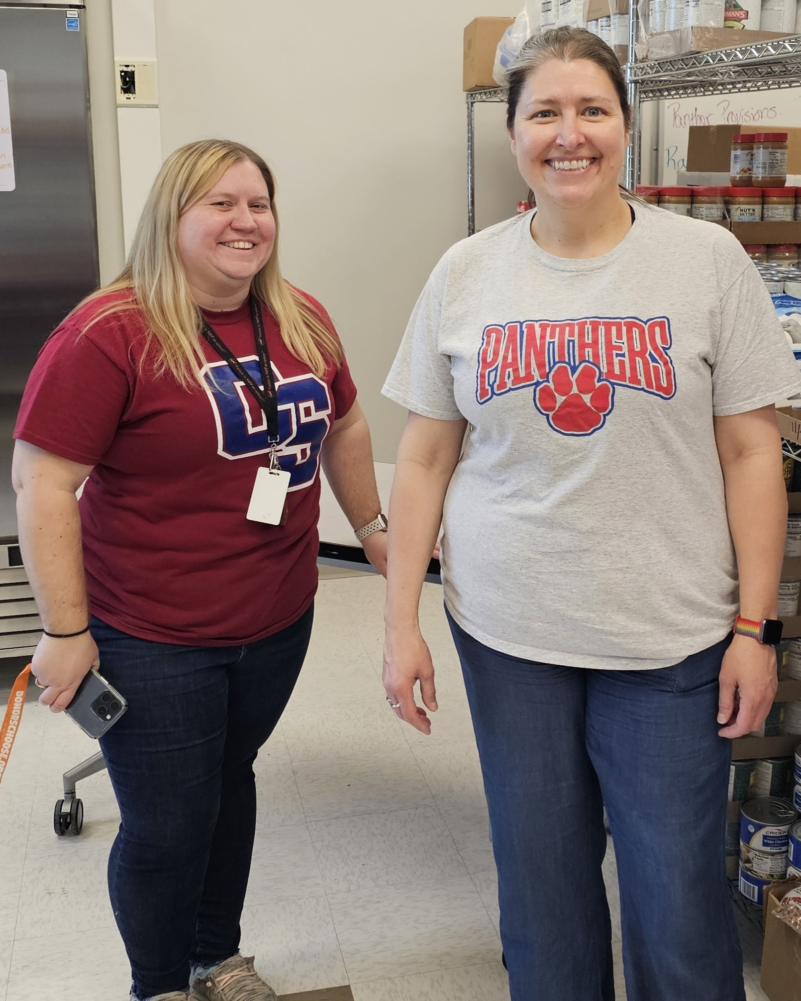 Trish and Julie recognition picture faculty highlight