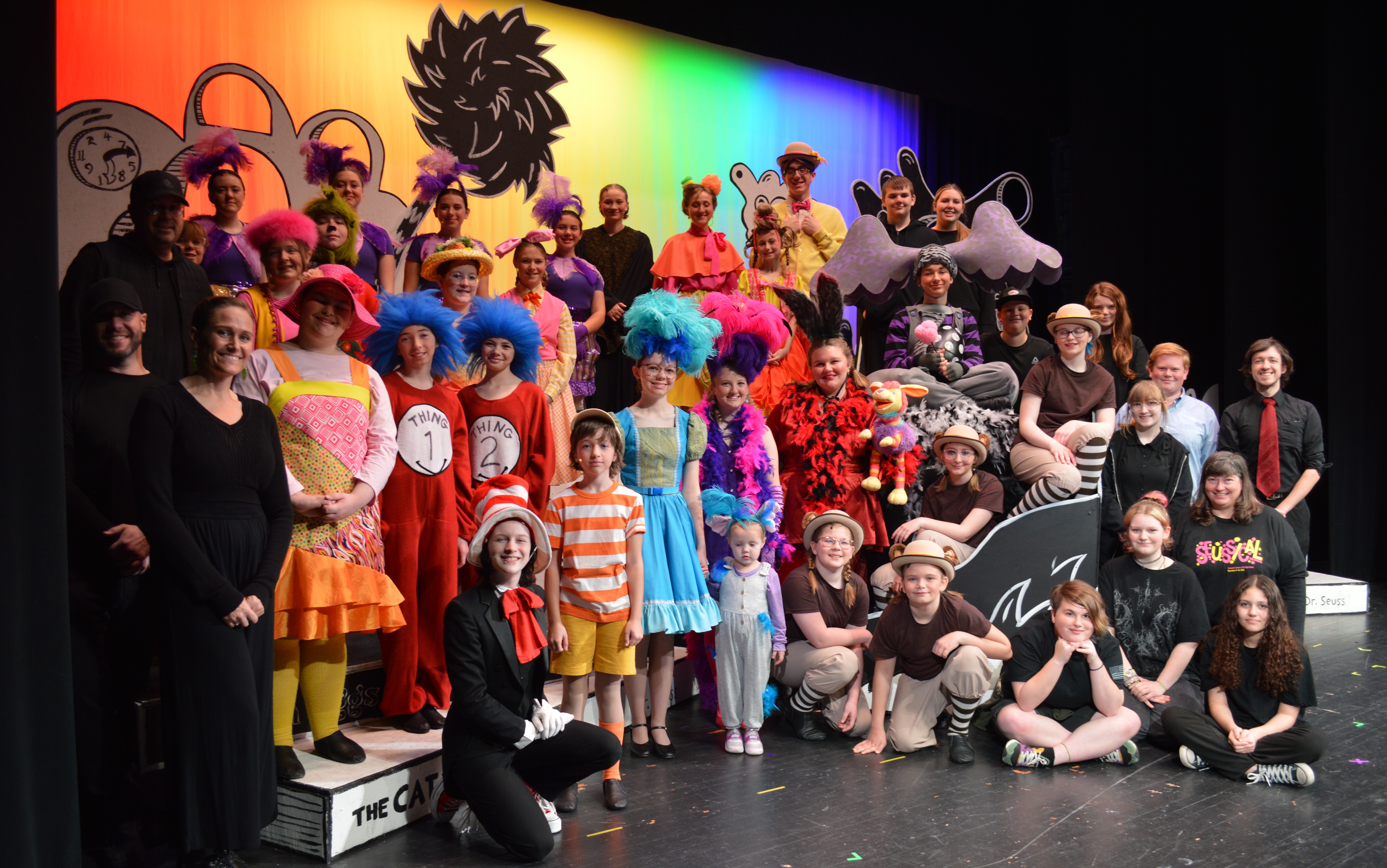 Cast picture from Seussical