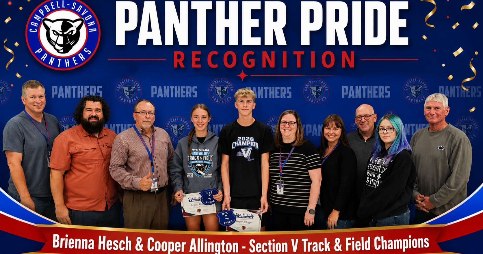 Panther Pride Recognition picture for June