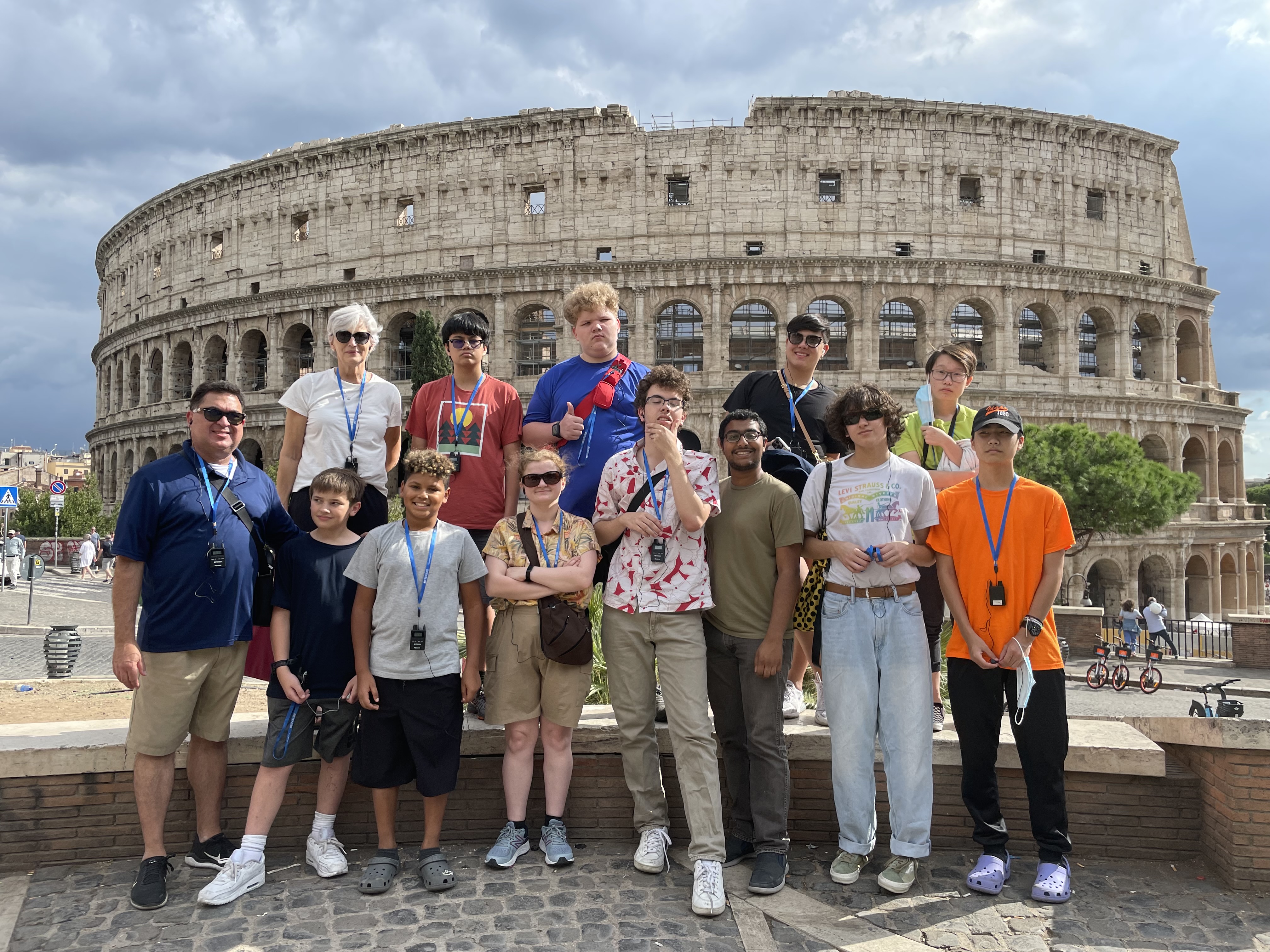 Student trip to Italy