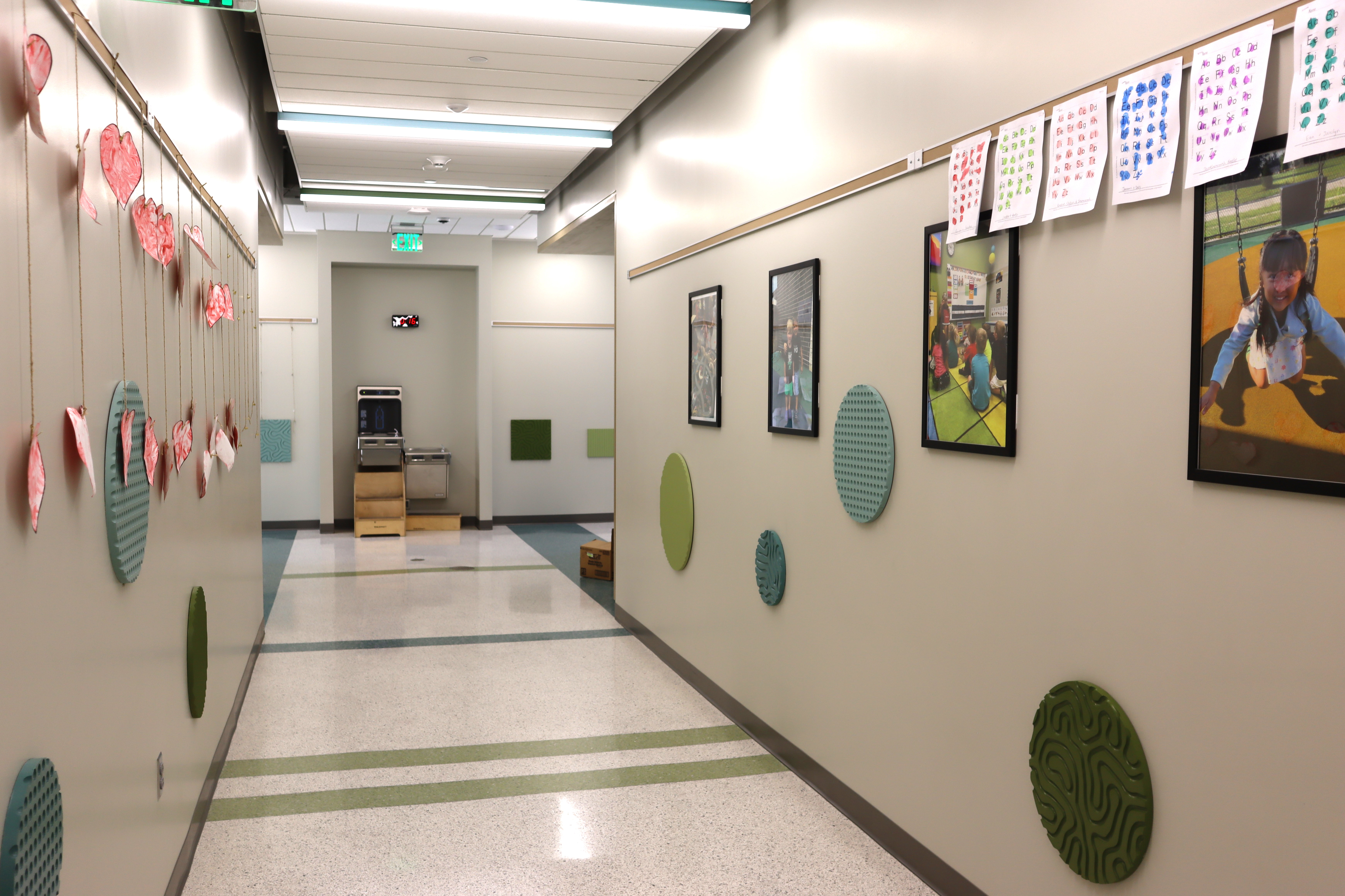 Oskaloosa Early Childhood Center interior hallway photo