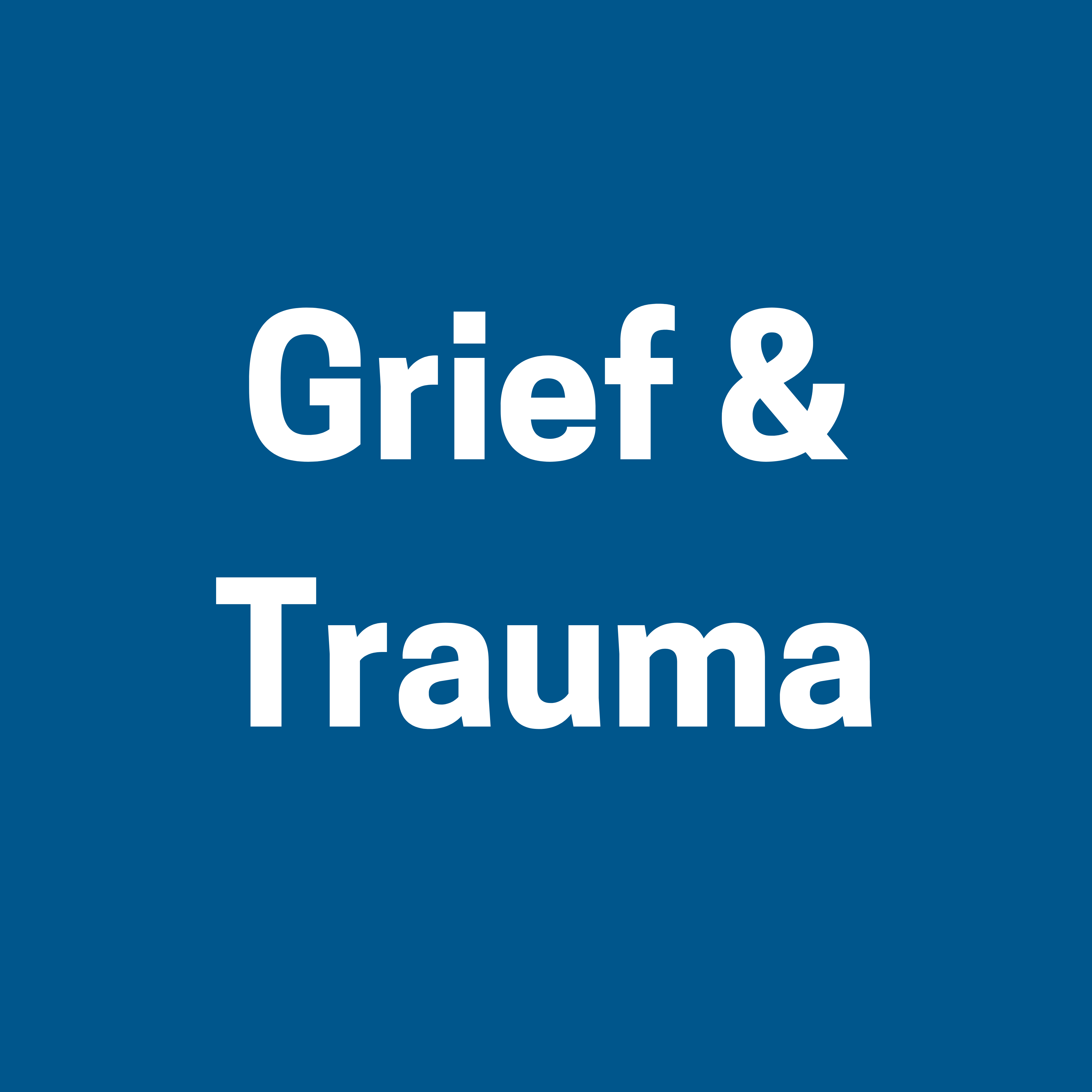 grief and trauma