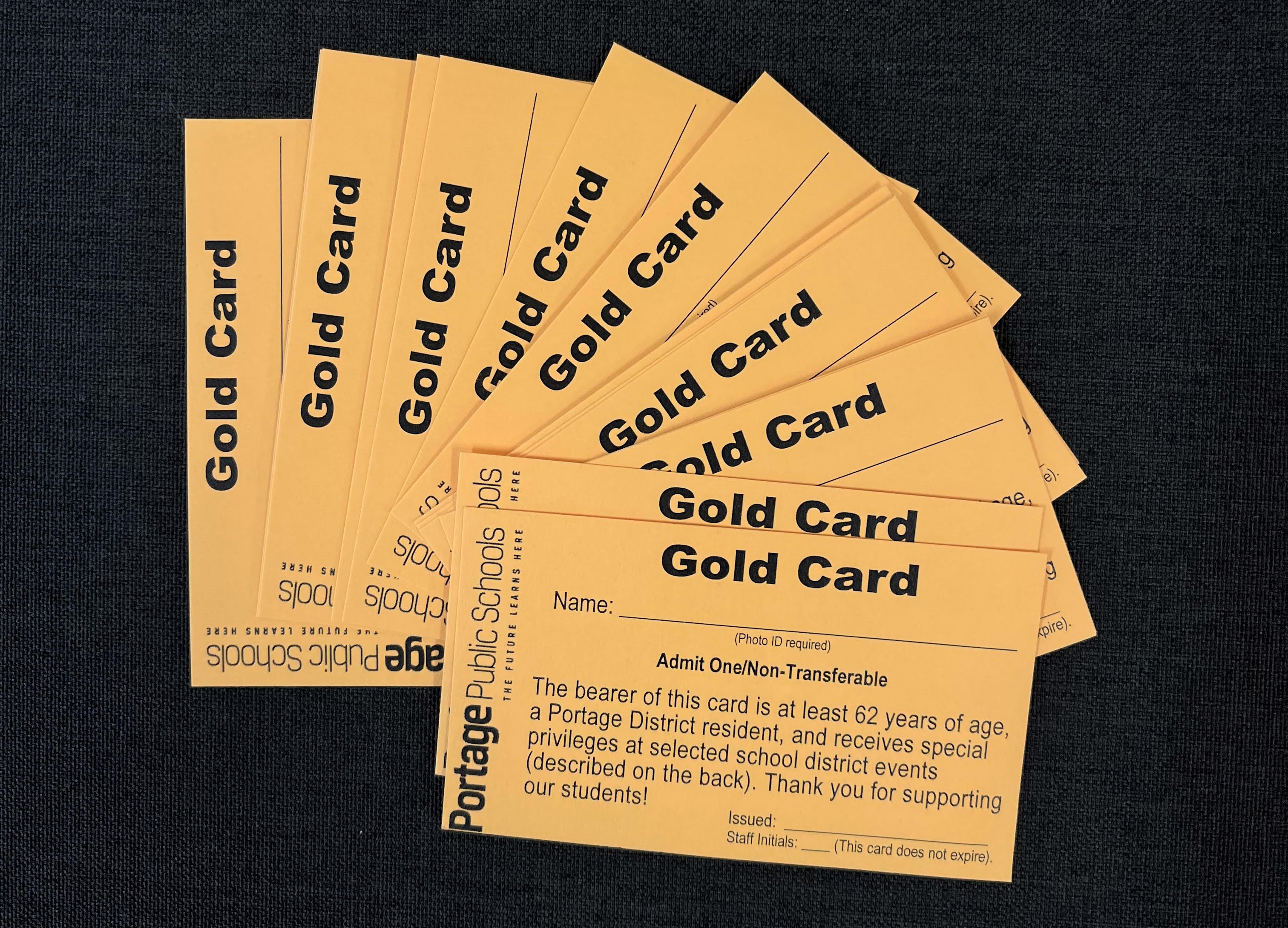 gold cards