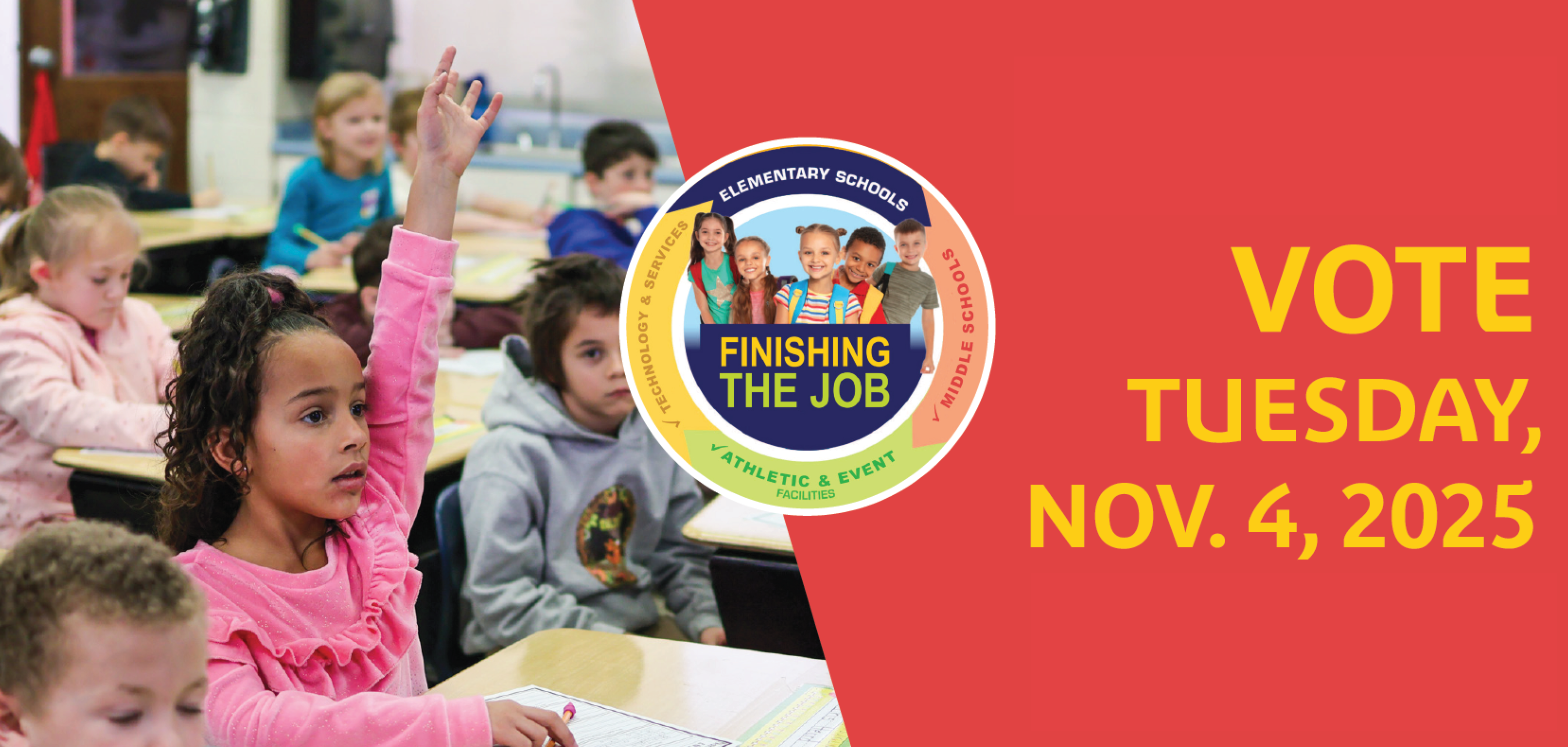 finishing the job graphic. vote nov 4, 2025