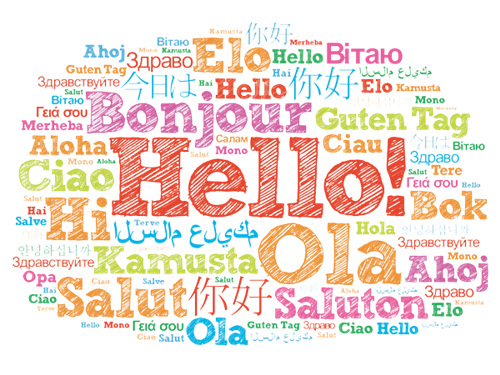 "Hello" in different languages