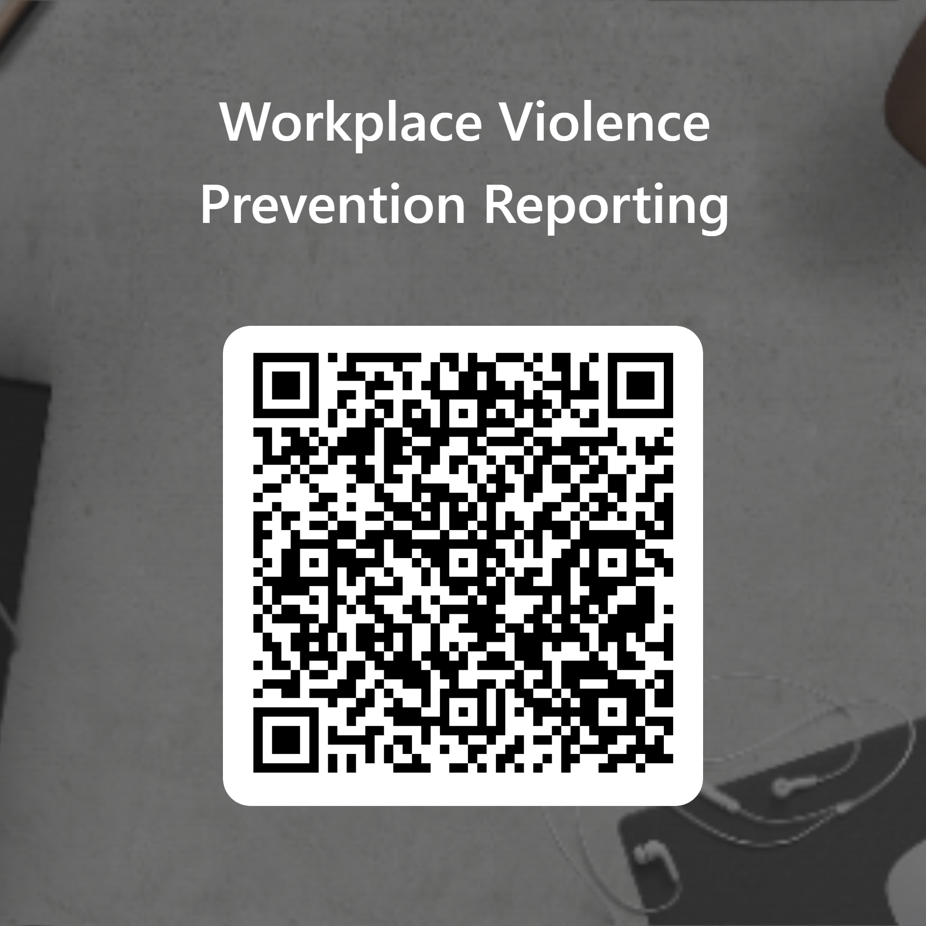 QR code Violence Prevention