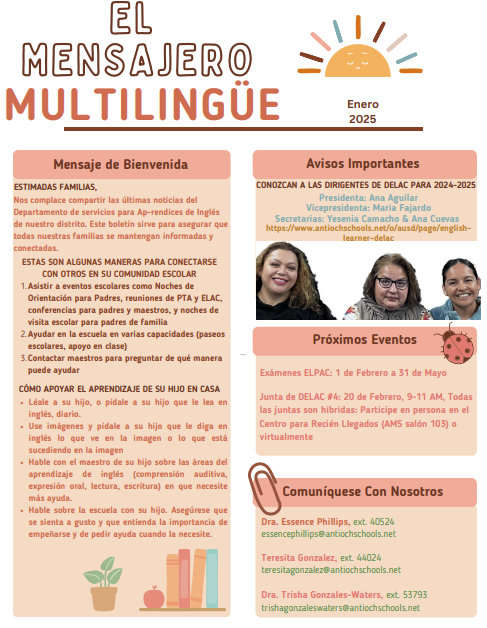 Multilingual Messenger Jan 2025 Edition