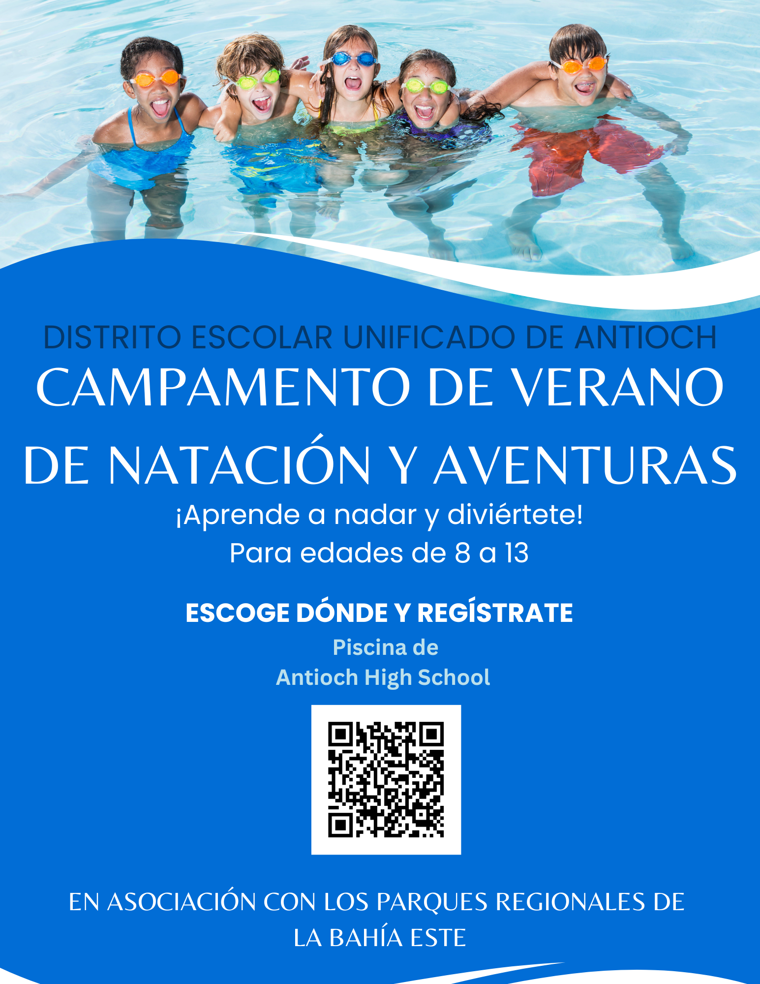 Summer Swim Camp-Spanish